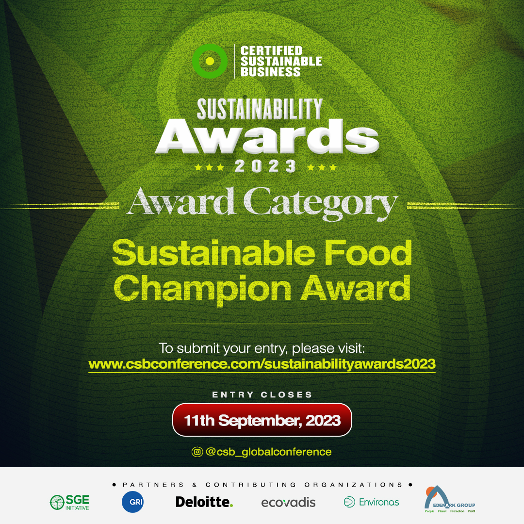 Sustainable Food Champion Award
